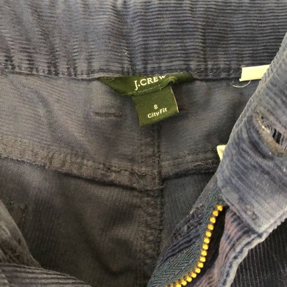 J Crew Cords - sz 8 - “City Fit” - Blue/Purple - Picture 2 of 2